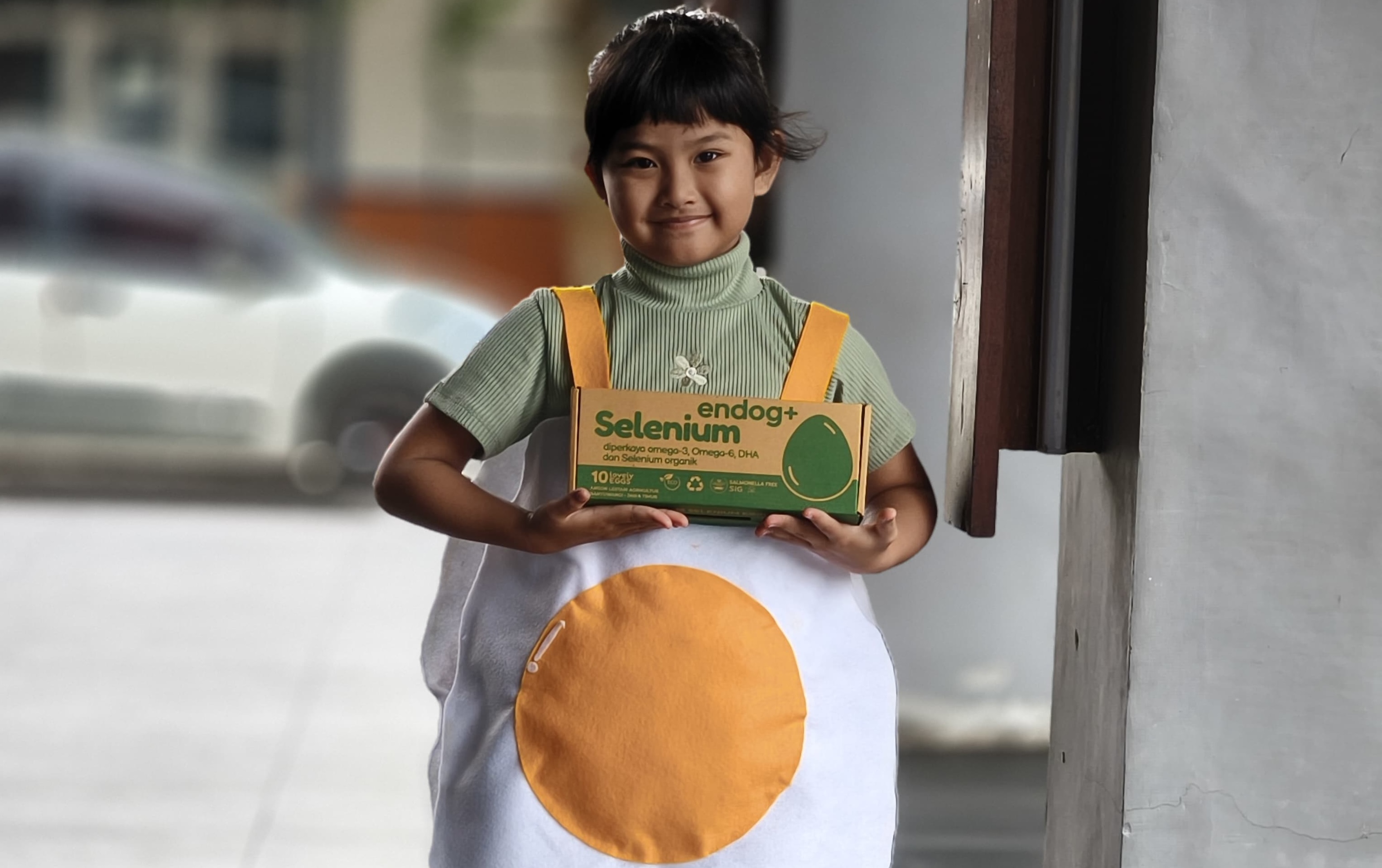 Pengiriman telur langsung ke pintu Anda